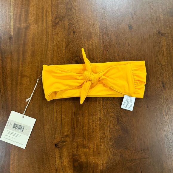 New! Mara Hoffman Abigail Bikini Top Size Small - Picture 4 of 8